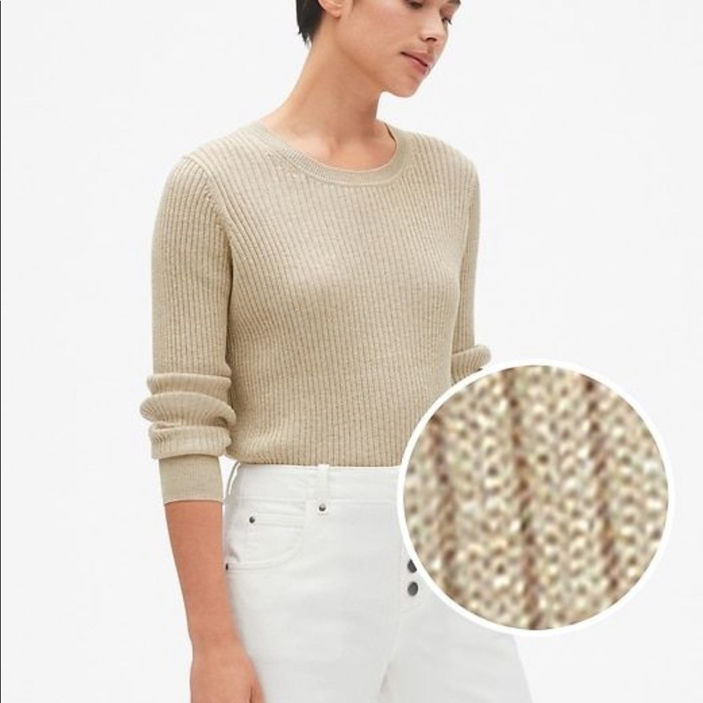 Gap metallic sweater